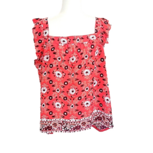 Loft XL summer flowy boho top nwot